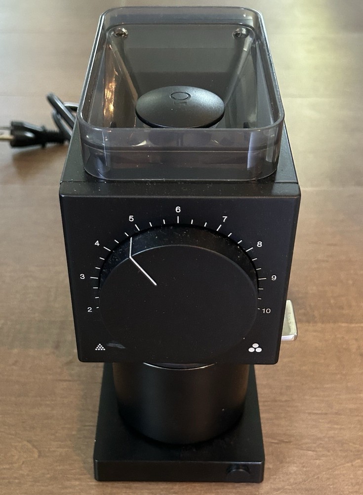 Fellow Ode Brew Grinder BGAAUS Matte Black Shipped In Box Pictured
