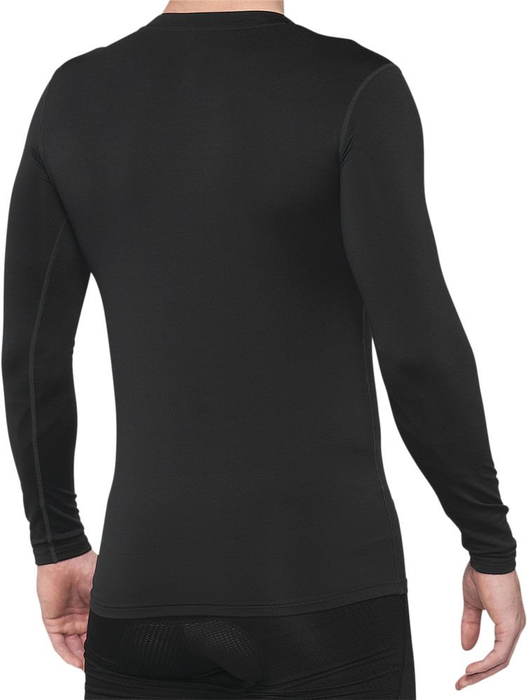 Open Box 100% Men's Basecamp Motorcycle Long-Sleeve Jersey Black - Medium
