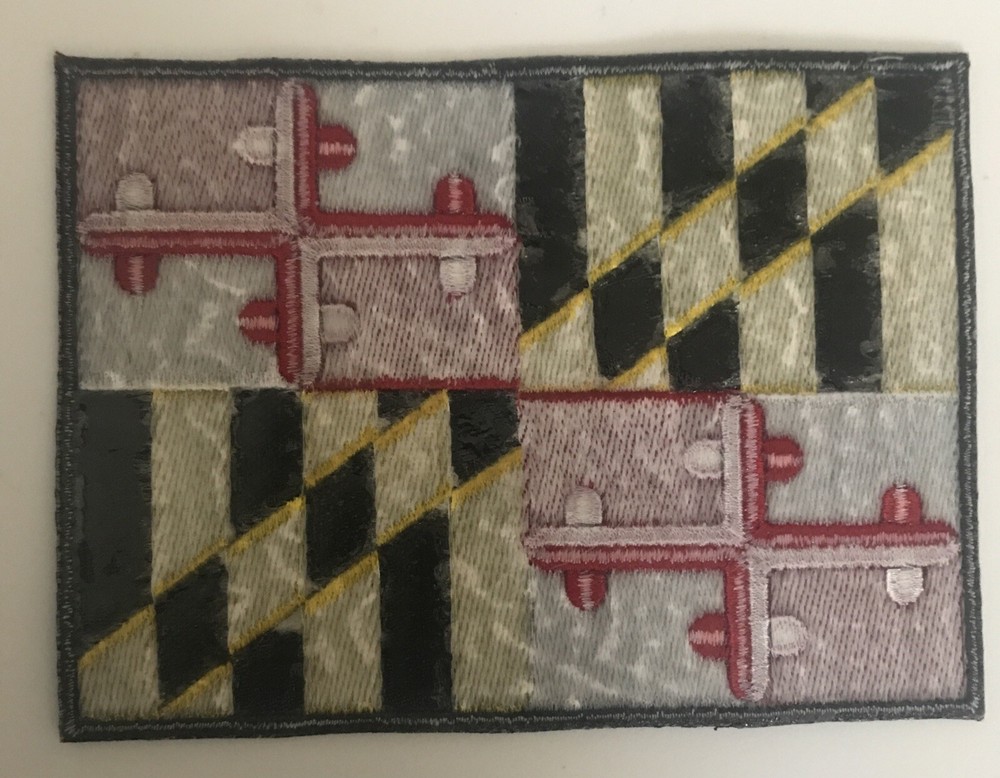 MARYLAND ~ Willabee & Ward STATE FLAG PATCH United States Collection PATCH ONLY