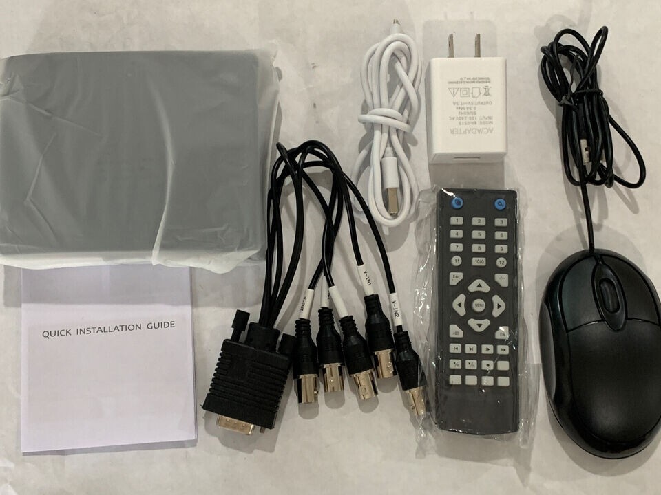 Mini 4CH Car Vehicle AHD Mobile DVR