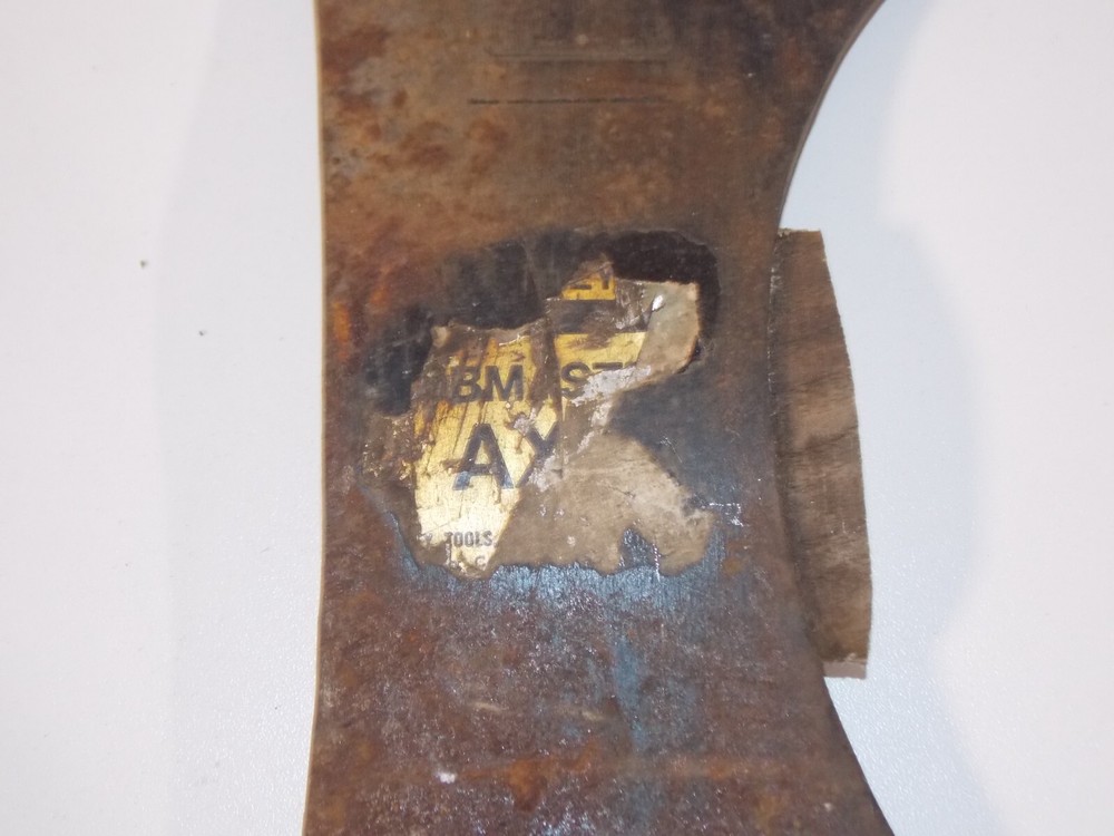Vtg Stanley Jobmaster 4.75 Double Bit Axe Head 3lbs 3.6oz