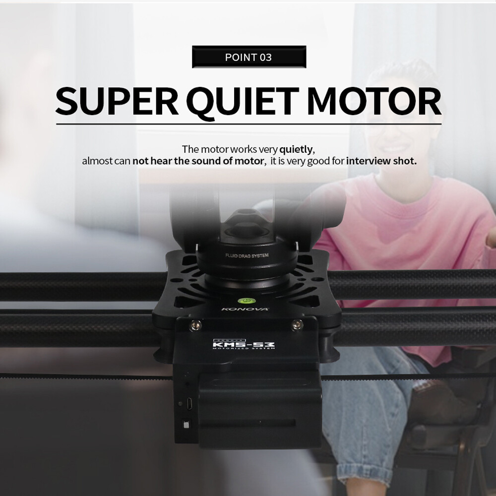Konova New Motorized System KMS-S3 Wireless Bluetooth for Live Motion Timelapse