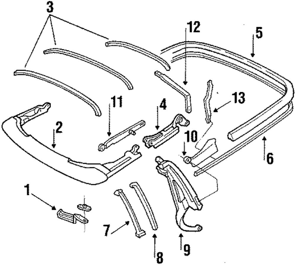 Genuine GM Weatherstrip 10273004