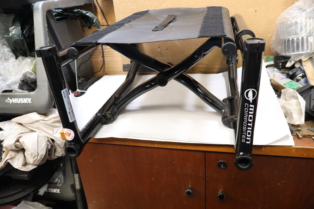 Motion Composites Helio A7 Folding Wheelchair Frame Only Black RM