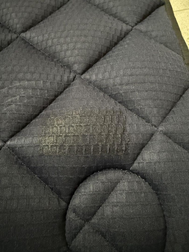 Hermes Sellier General Purpose Saddle Pad Jump Black Unused