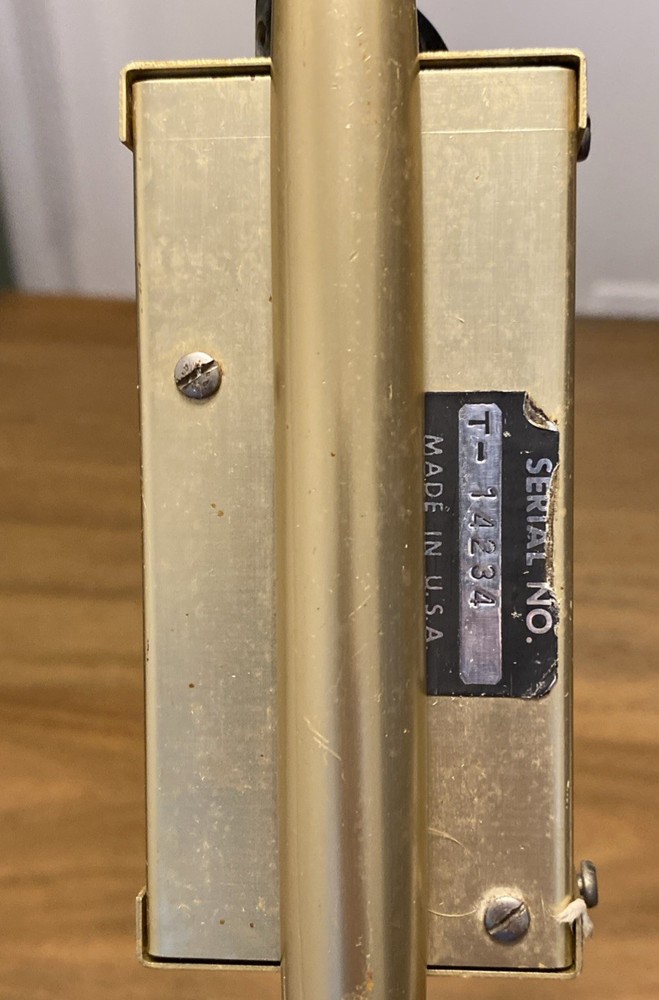 Vintage Bill Mahan Tiny-Tex Metal Detector READ DESCRIPTION