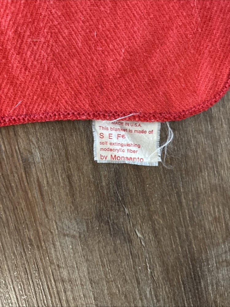 Vintage 1990s USAir Throw Blanket