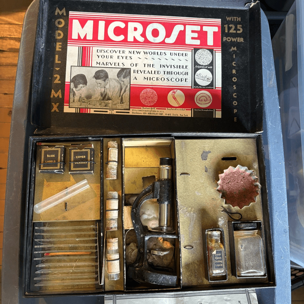 Microset Model 2MX With 125 Power Microscope