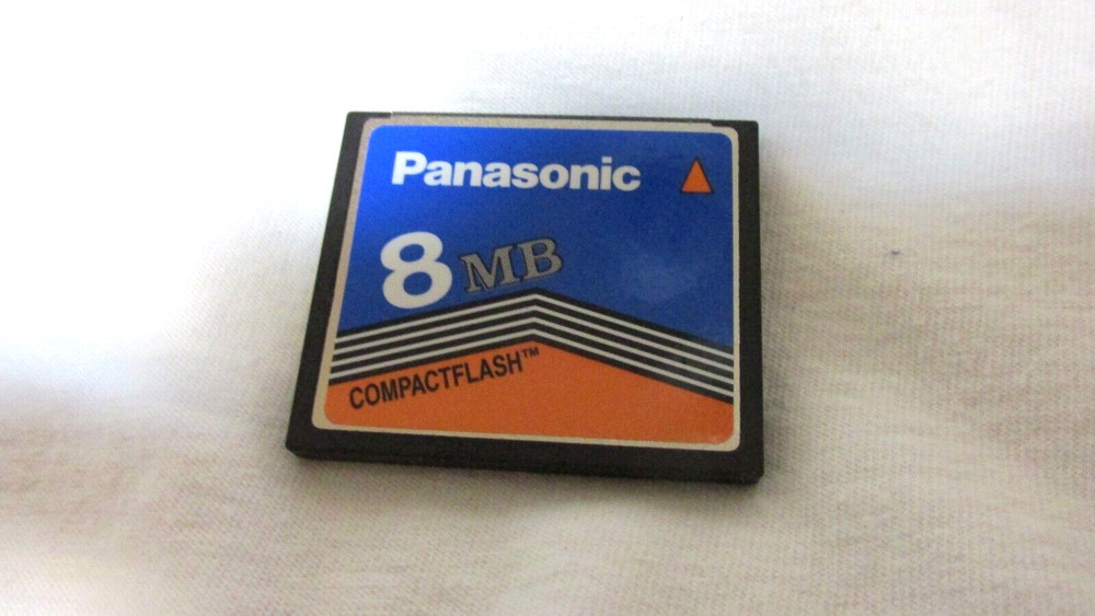 Panasonic CompactFlash Picture Card 8MB Vintage