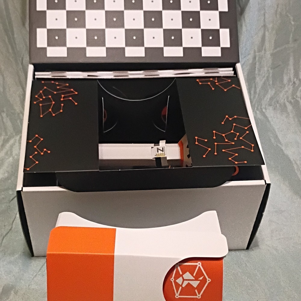 Zapbox VR Smartphone Mixed Reality Cardboard Headset with Controllers