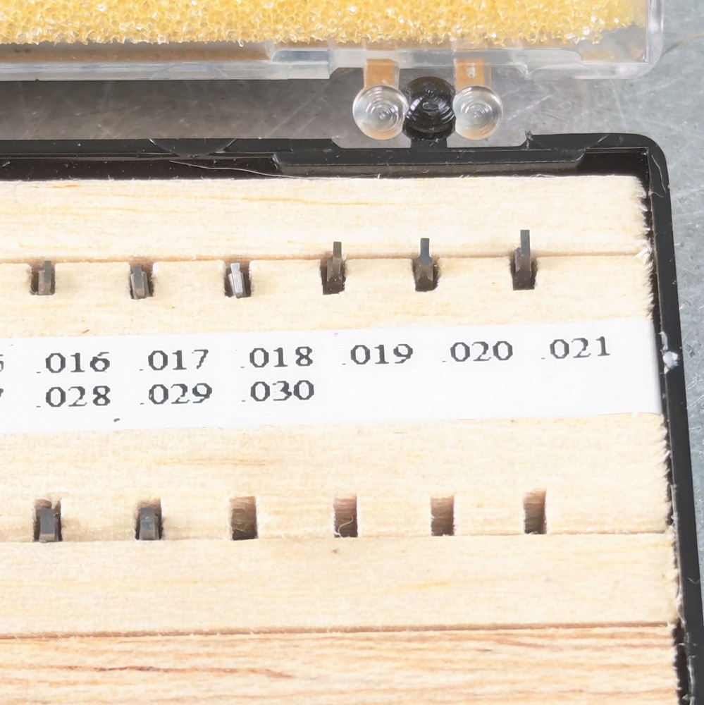 THINBIT Inserts Sharp! .010"-.030" Deep Groove Micro-Bit USA Tool{735