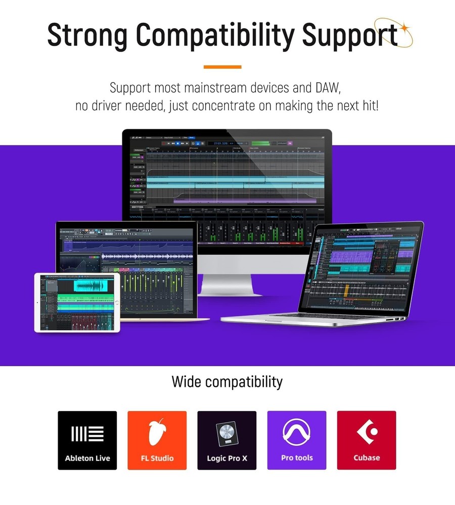 TempoPAD MIDI Drum Controller, 16 RGB Backlit Beat Pads, 4 Assignable Knobs, ...