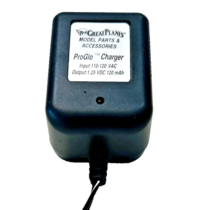 Vtg Great Planes ProGlo Charger AC Adapter