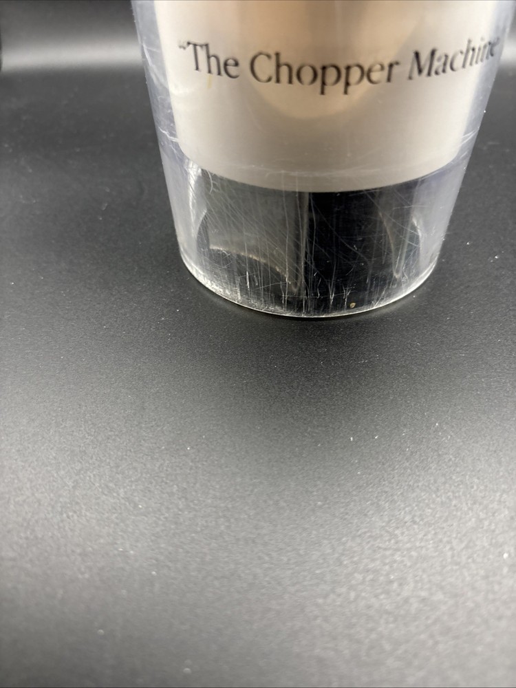 Tupperware The Chopper Machine - Rotating Food Chopper- White