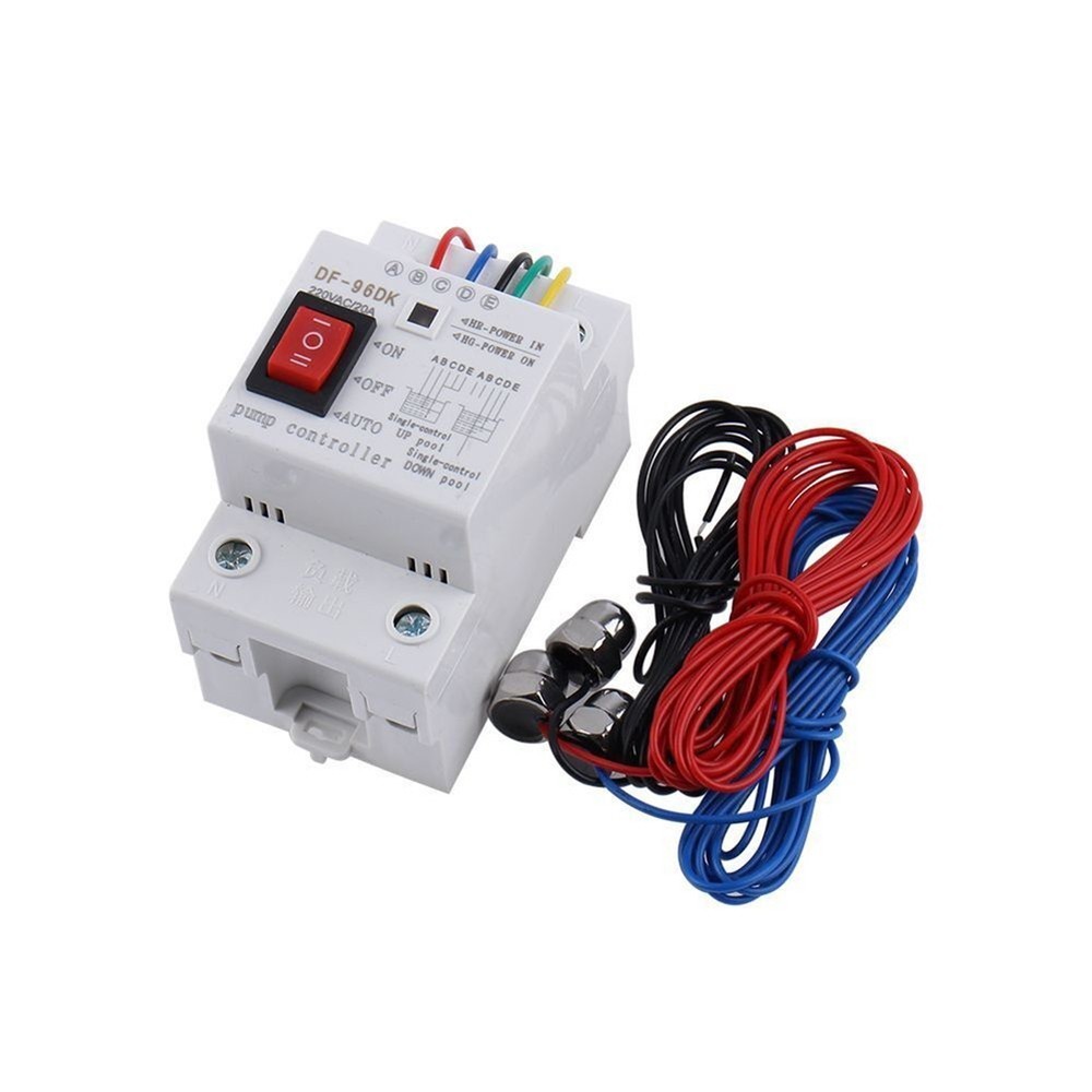 Efficient Water Pump Control Switch with Dual Modes and Indicator Lights