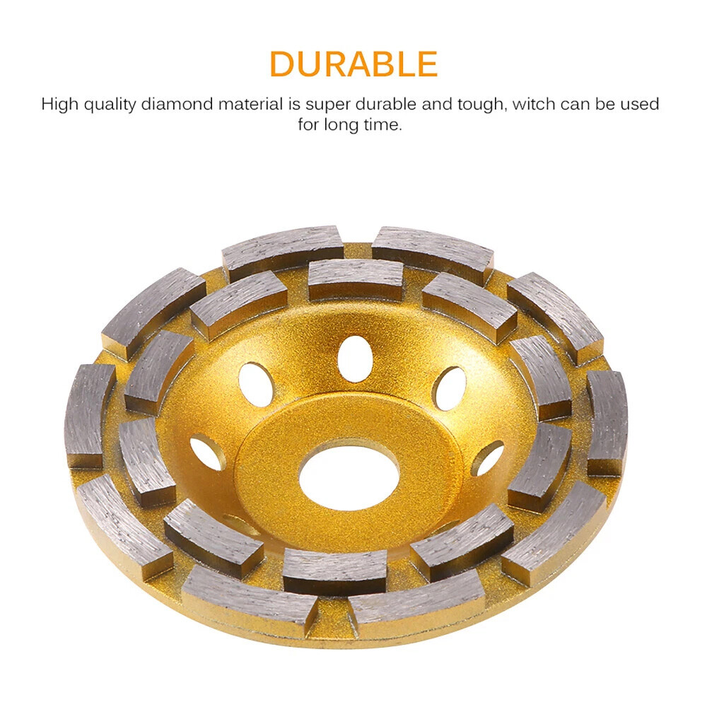 115mm Diamond Segment Grinding Wheel Disc Cup Marble Concrete Granite Stone❥