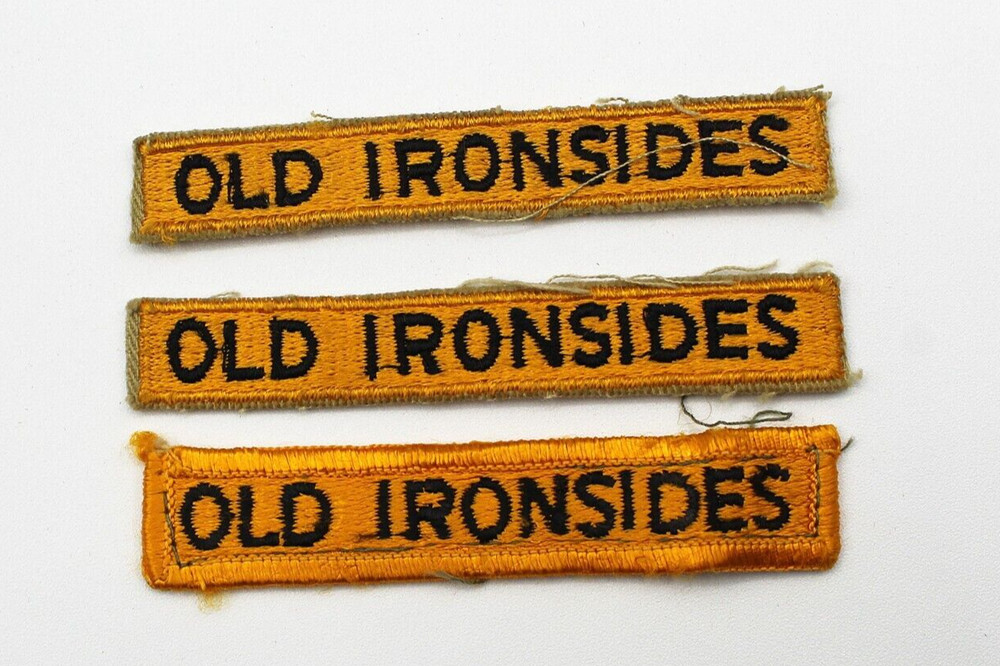 Old Ironsides Shoulder Cloth Tab . USP566