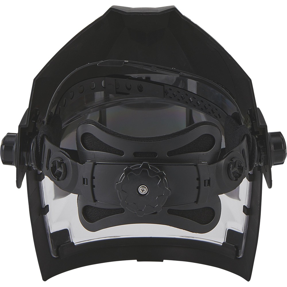 Ironton Face Shield, #8 Shade, Black, Flip-Up Visor