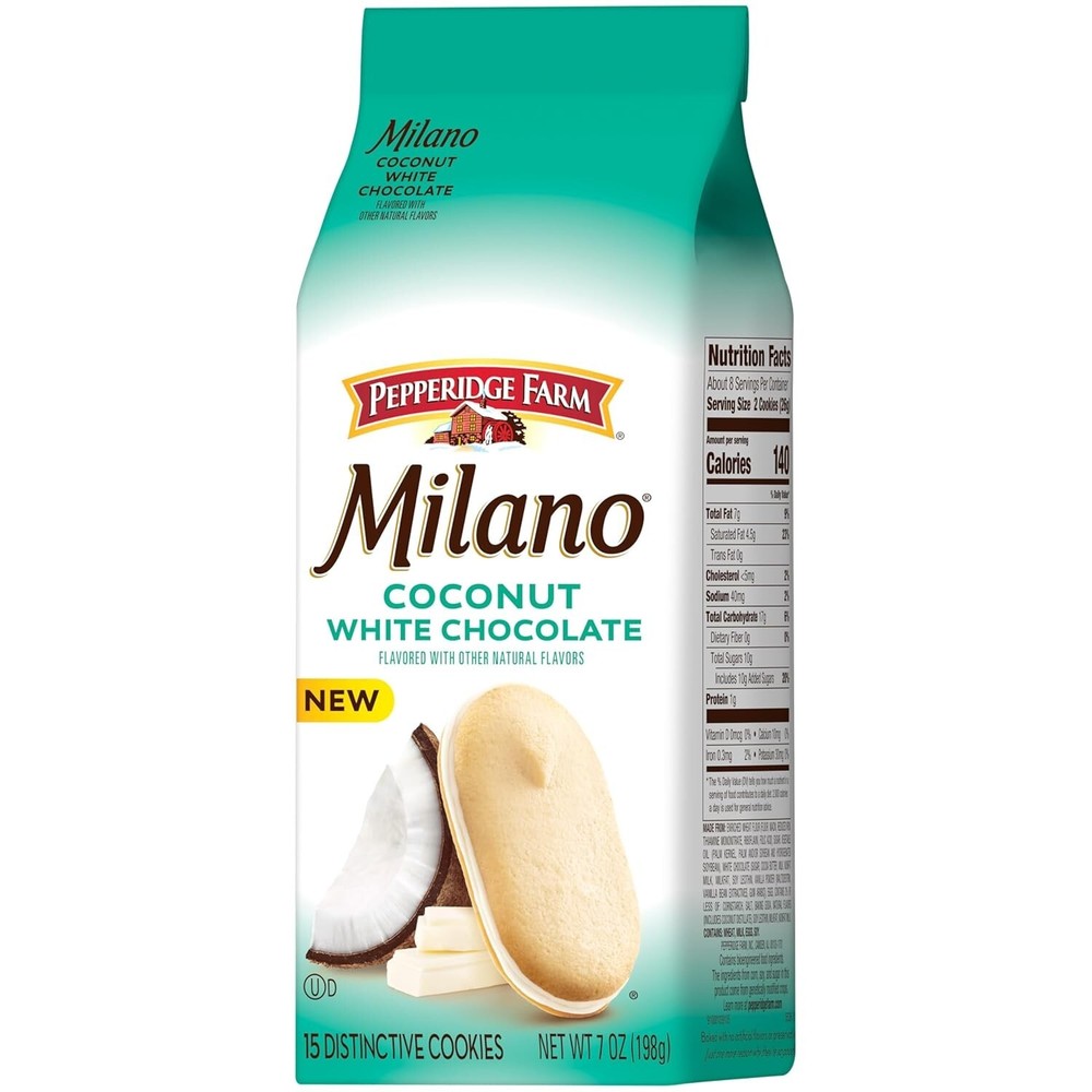 PEPPERIDGE FARM White Chocolate Coconut Cookies