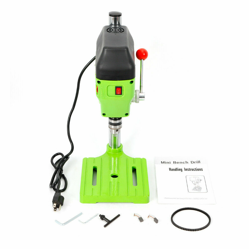 480W High Speed Portable Mini-Bench Drill Press Stand Precision Drilling Machine