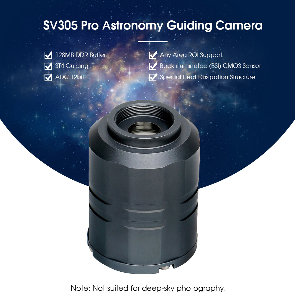 SVBONY SV305Pro Planetary Camera CMOS Astronomy Camera Guiding Camera