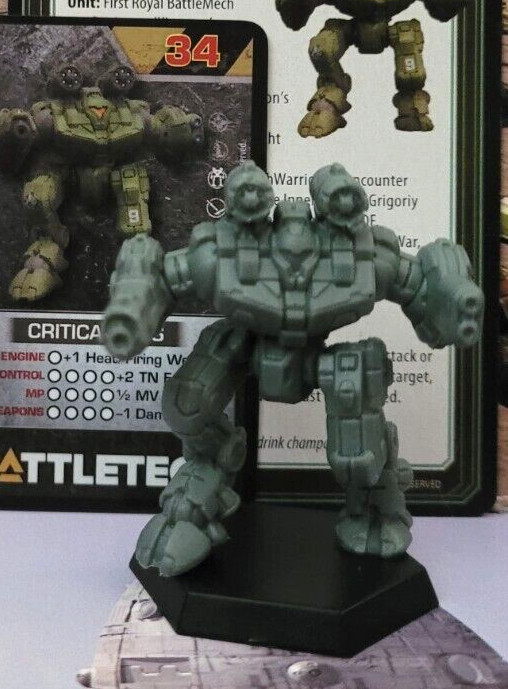 Battletech Helios Mech Second Star League Assault Lance Miniature