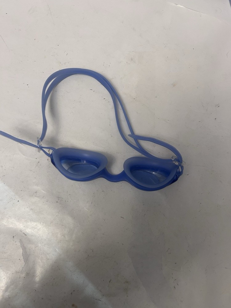 Blue kids swimming goggles