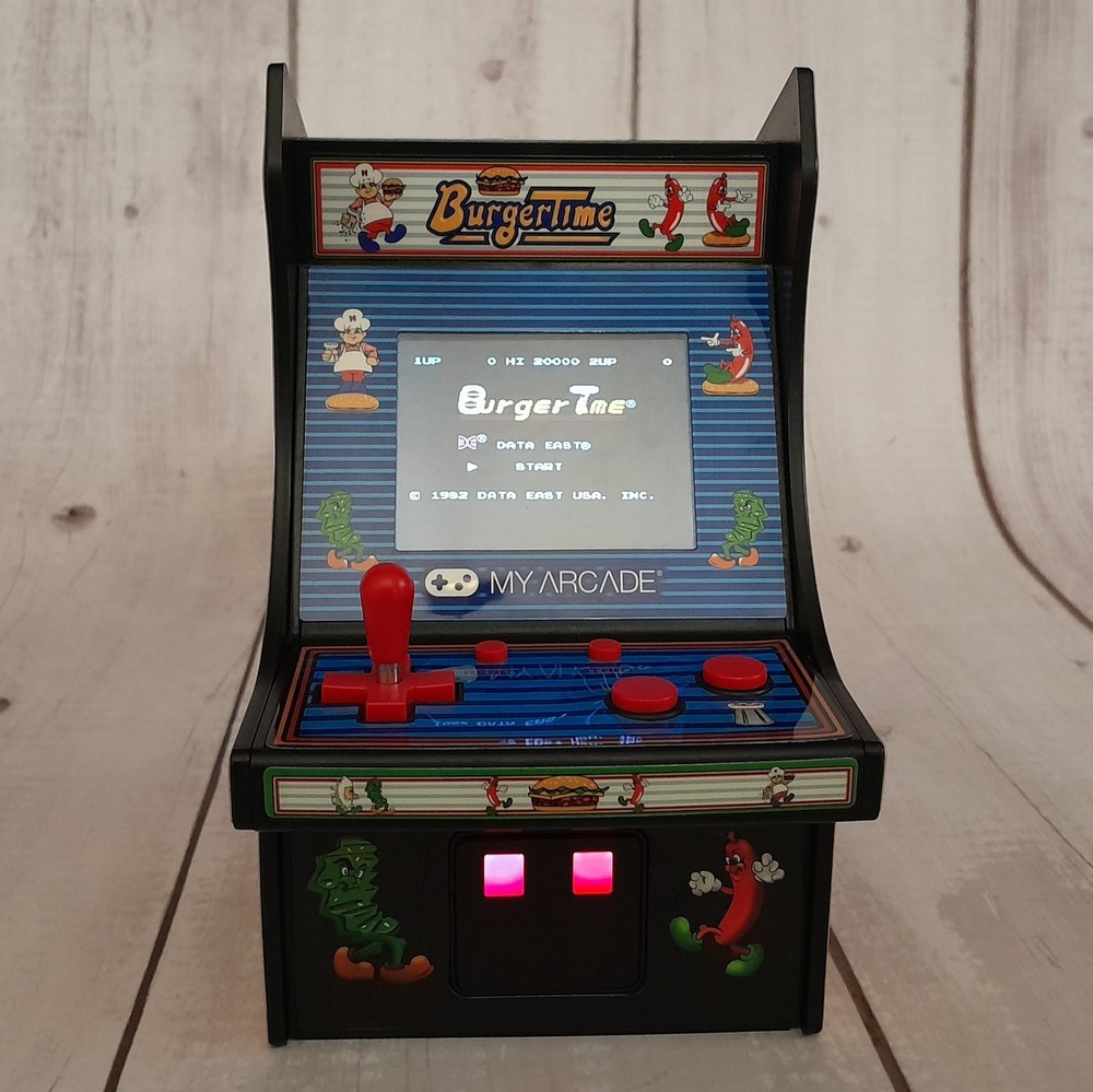 Burger Time Mini Arcade Video Game Myarcade