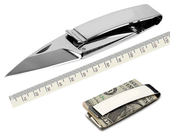 Money Clip Pocket Knife