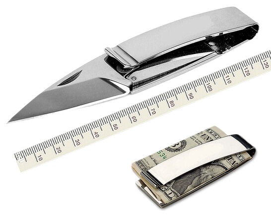 Money Clip Pocket Knife
