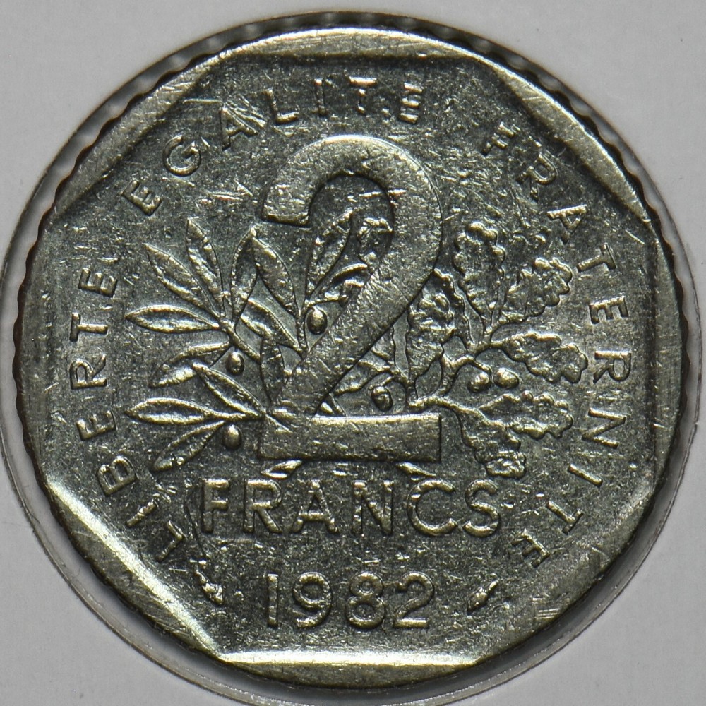 France 1982 2 Francs 152017 combine shipping