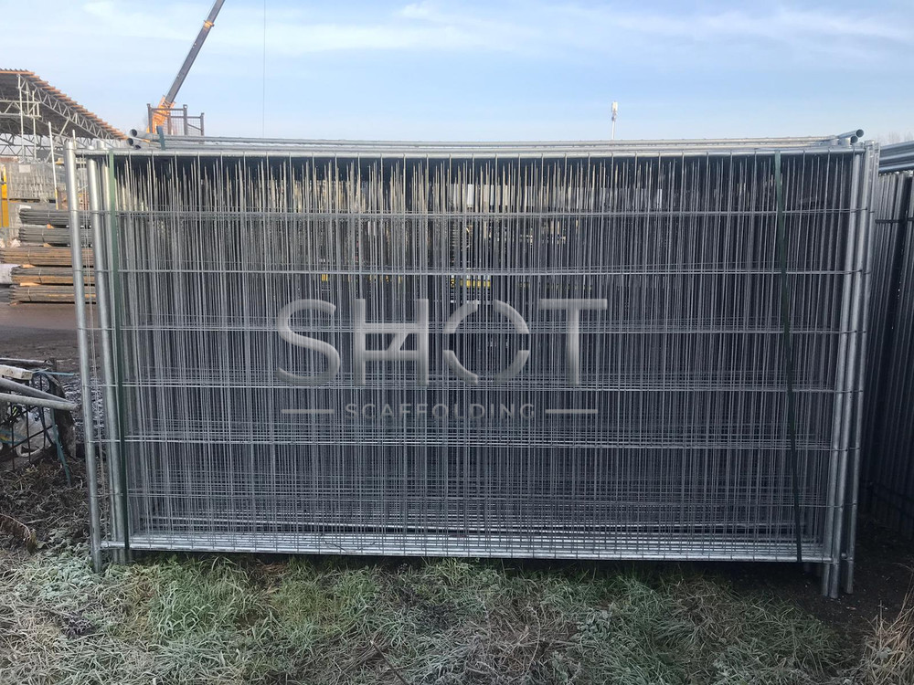 Mobile fence 200 linear meters construction fence construction site security