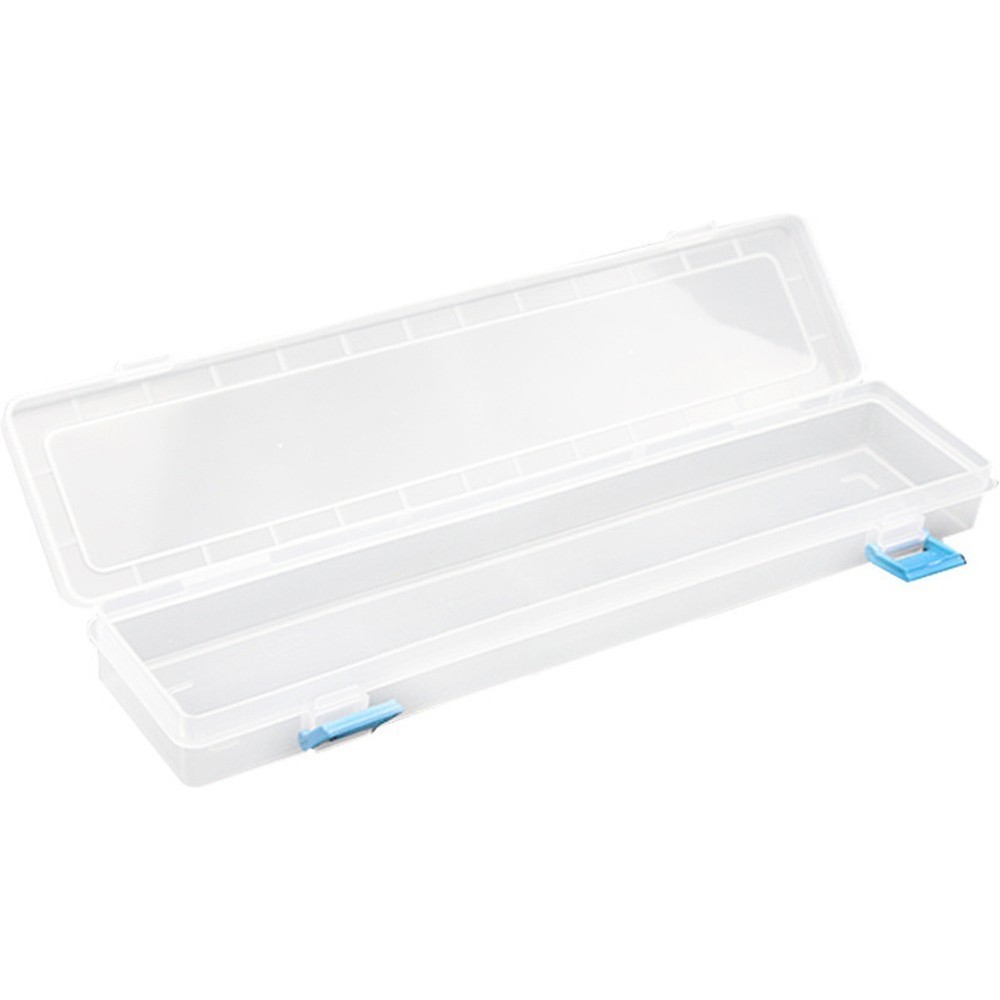 White Plastic Storage Box for Artists Keep Your Brushes for Easy Access