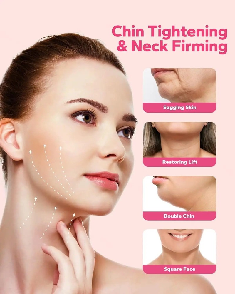 Reusable V Line Face Mask Chin Up Strap Double Chin Reducer Patch