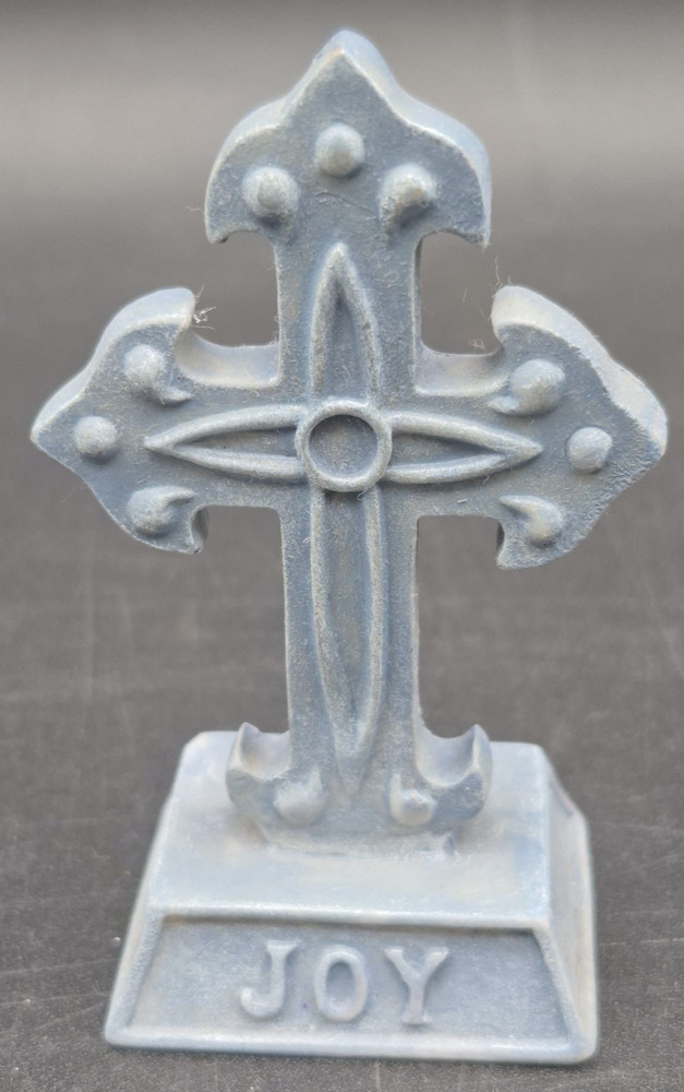 Decorative Free Standing Holy Cross Which Says Joy