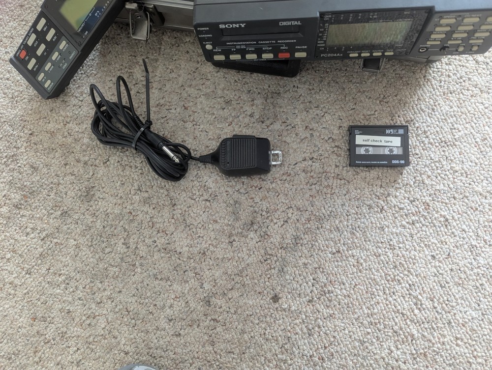 sony Pc204ax $ channel dat recorder