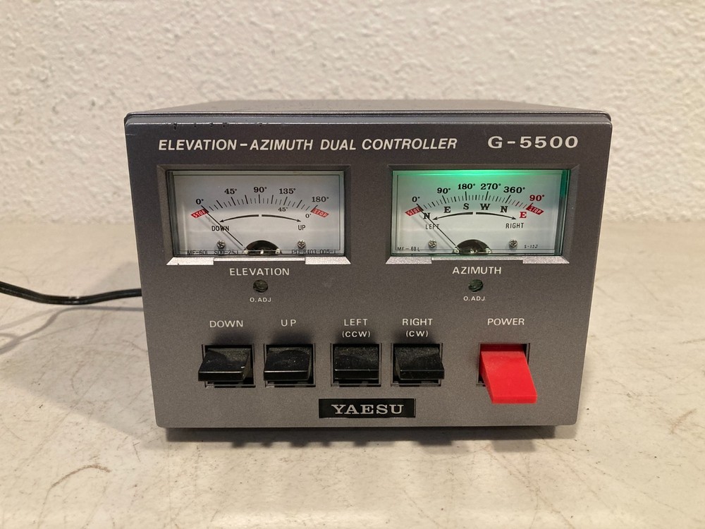 Yaesu controller G-5500 Elevation - Azimuth Dual Controller