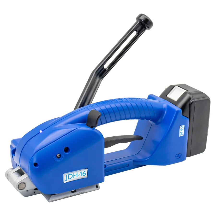 Hand Held Seamless PP PET Belt Strapping Machine for Packing Flat Packs