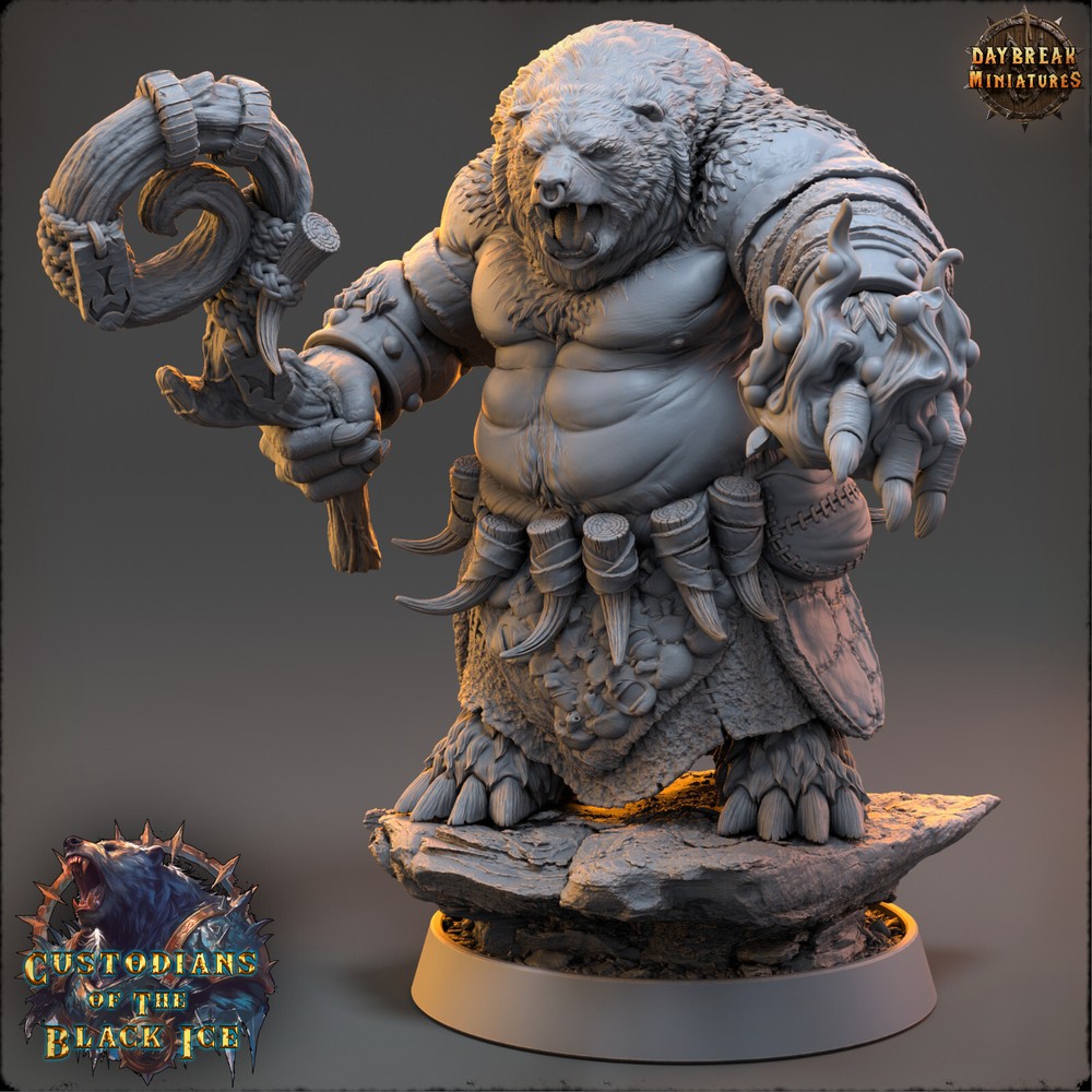 Ursine Warlock Ezekiel | DayBreak Miniatures |