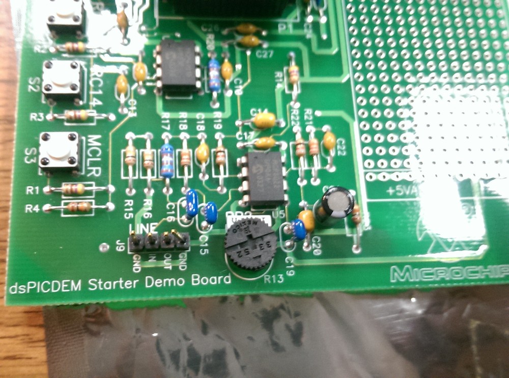 Microchip Dspicdem Starter Demo Board 04-01693-02-r2