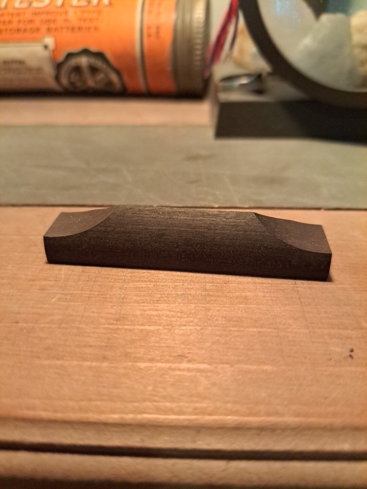 NEW Ebony Cello Saddles. Nice Quality Ebony!