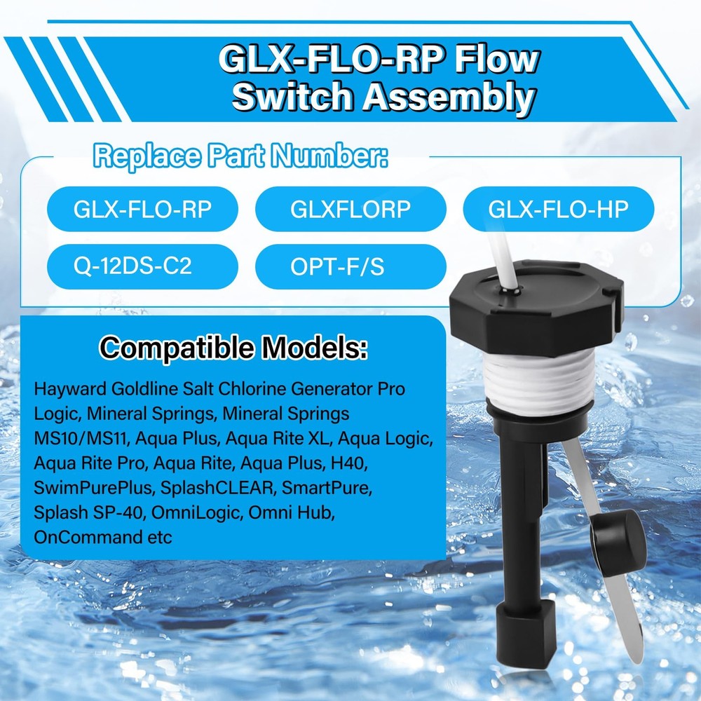 GLX-FLO-RP Flow Switch Assembly for Hayward