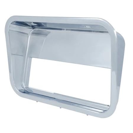 Freightliner Cascadia Chrome Plastic Upper Center Pocket Trim