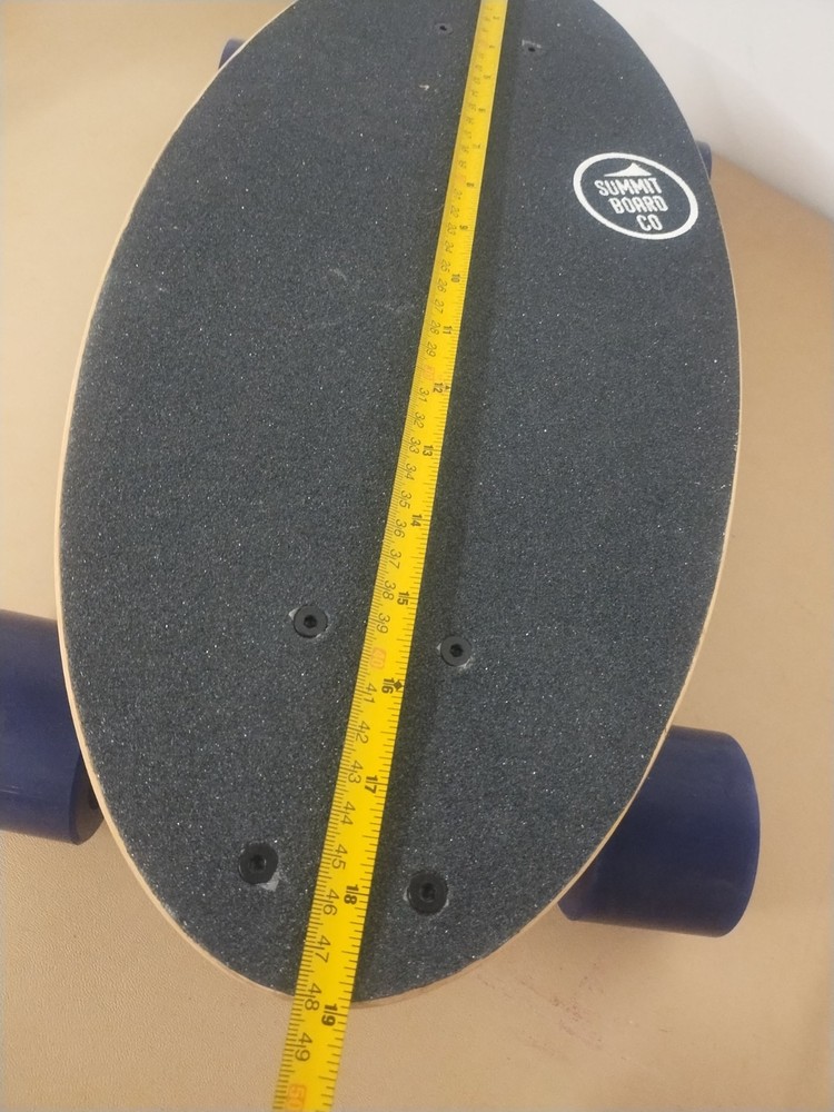 Summit Board Co Eggboard skateboard Mini Short Longboard 19x9 deck. Portable