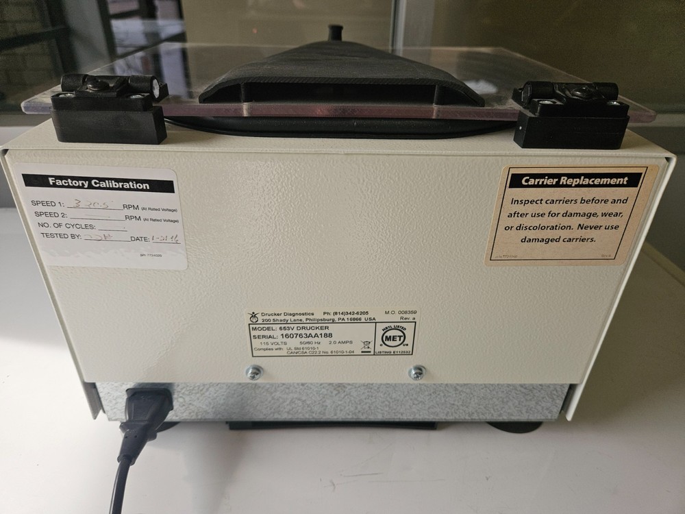 Drucker Horizon 653V Horizontal Separation Centrifuge