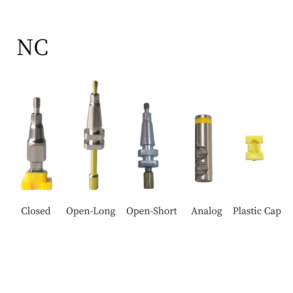 Dental NC Transfer Open/ClosedTray Plastic Impression Coping