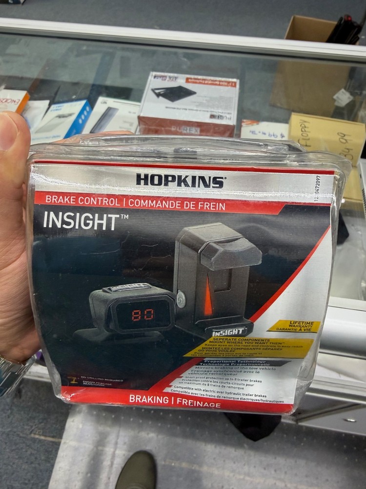 Hopkins InSIGHT Flex-Mount Electronic Plug-In Trailer Brake Control