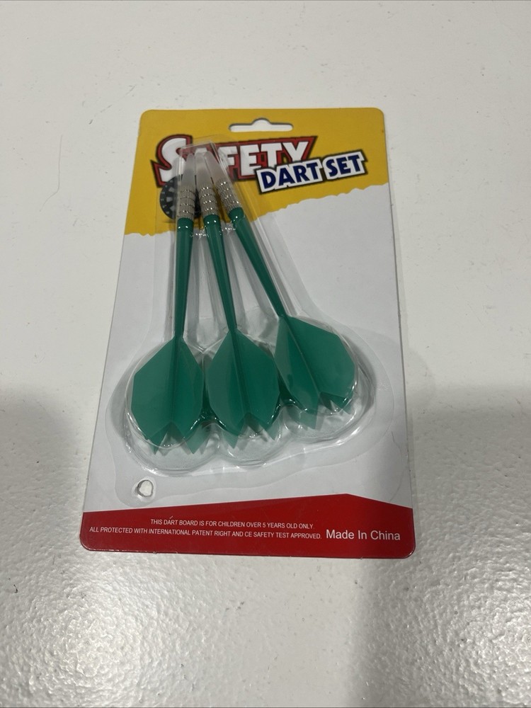 Safety Dart Set  - Green  - New
