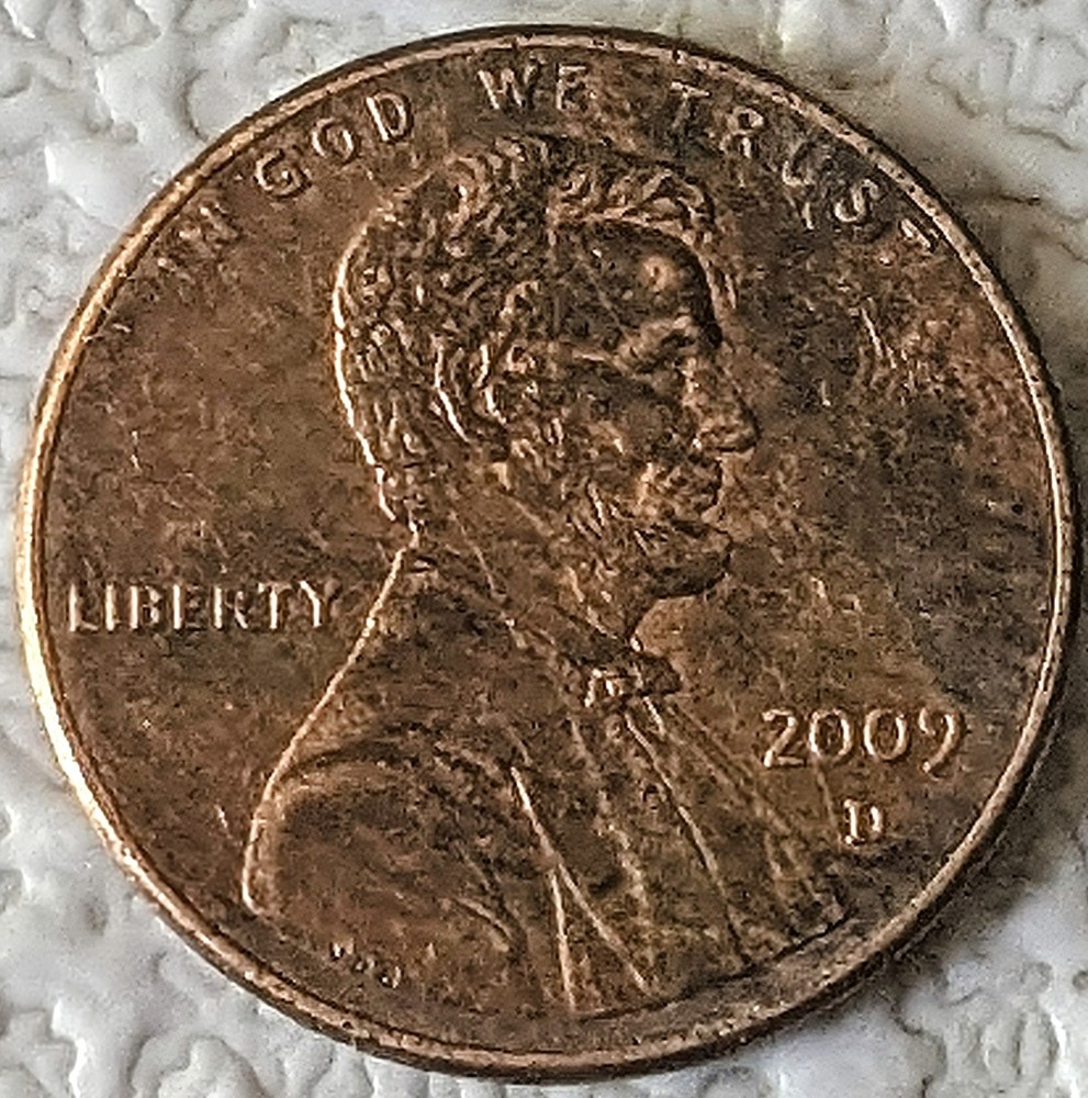 2009 Bicentennial Lincoln Penny(Errors)
