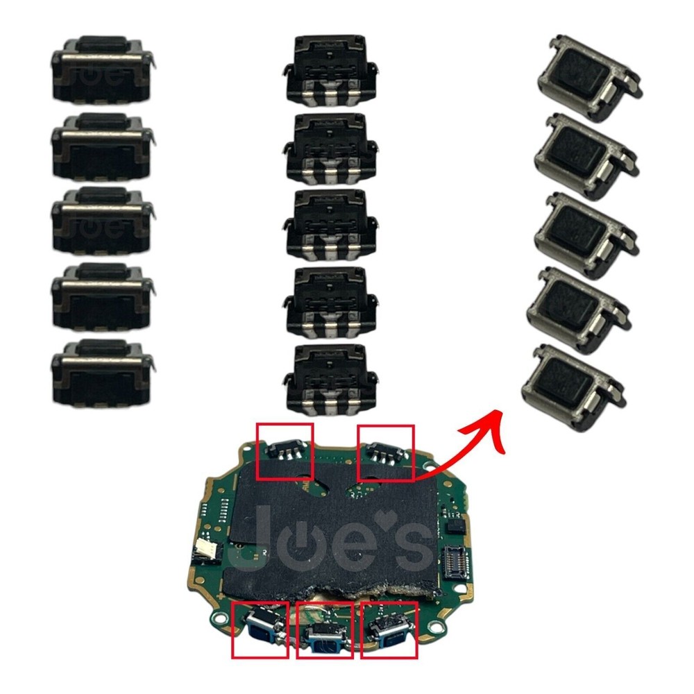 5 x Garmin Instinct Venu Forerunner Fenix 7 Motherboard Main PCB Side Button